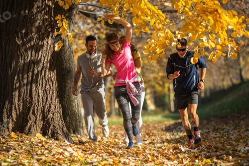 Preview: Autumn jogging