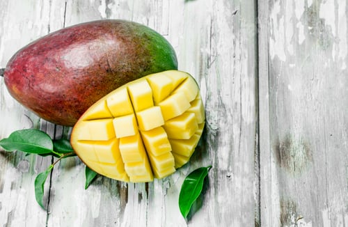 Preview: Ripe juicy mango.