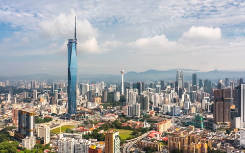 Preview: Aerial view of Kuala Lumpur