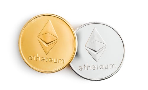 Preview: Ethereum. Digital cryptocurrency.