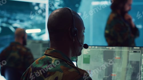 Preview: Telecommunications operator transmitting live information