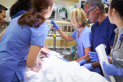 Preview: Medical Team Working On Patient In Emergency Room