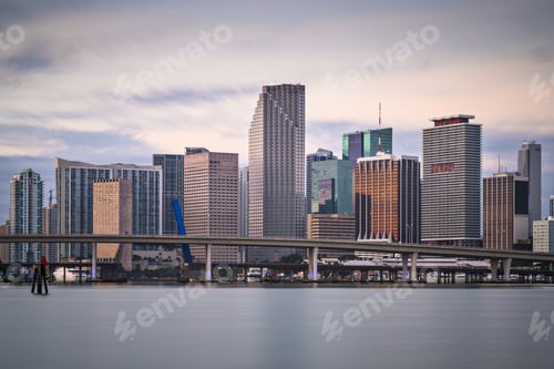 Preview: Skyline Of Miami, Florida, Usa.