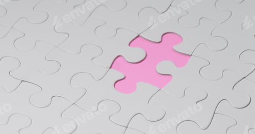 Preview: Incomplete of white puzzle