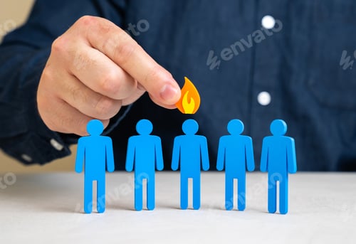 Preview: Set the crowd on fire with an idea. Motivation and enthusiasm. Find talent.