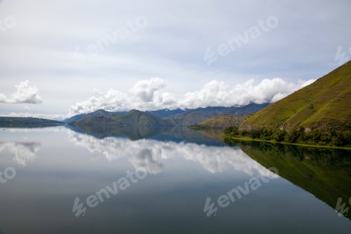 Preview: the mirror of the lake toba indonesia