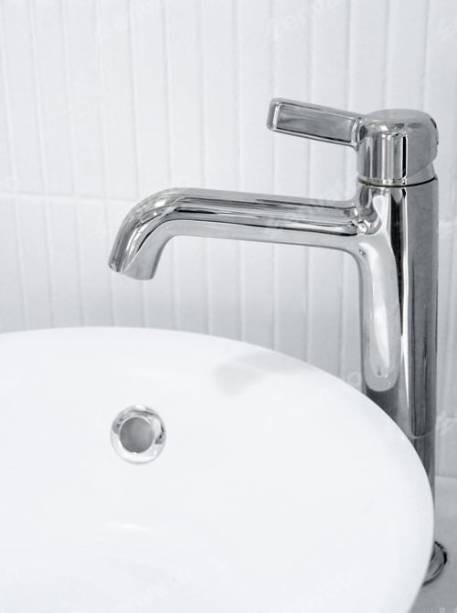 Preview: Chrome tapware, bathroom sink