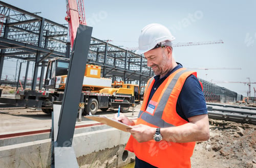 Preview: Architecture Construction Safety First Career Concept