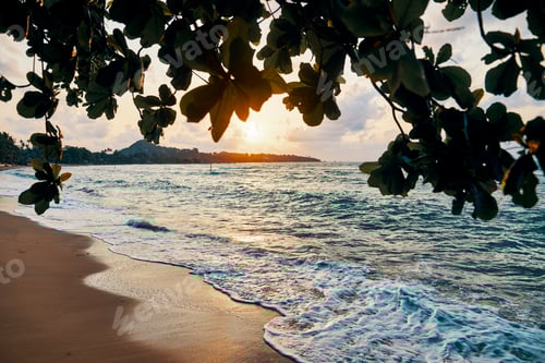 Preview: Amazing sunset at the beach