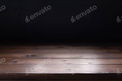 Preview: Wooden table top background texture. Wood tabletop front view of plank board surface