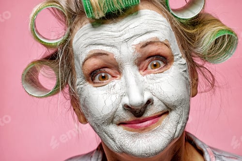 Preview: funny senior woman