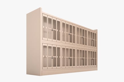 Preview: Weapon Storage Rack: Secure Locker Shelving System