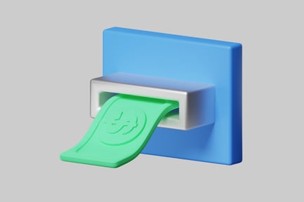 Preview: ATM Cash Withdrawal with Currency Symbol