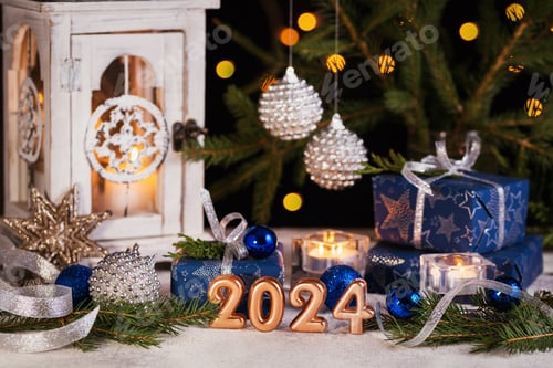 Preview: Abstract Advent 2024 Background.