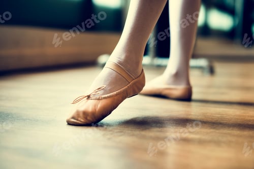 Preview: Ballerina Dancing Ballet School Concept