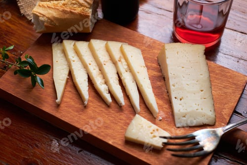 Preview: Spanish manchego cheese tapas