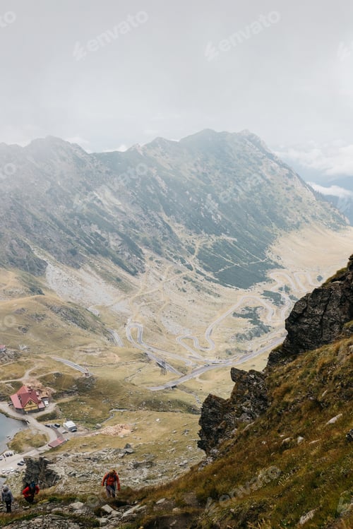 Preview: Tiny people big world. The Transfagarasan highway.