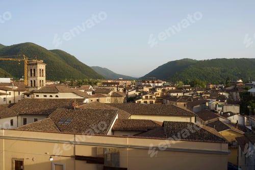 Preview: Rieti: panoramic view from the historic Duomo