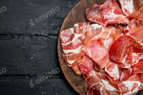 Preview: Traditional Spanish ham on the Board.