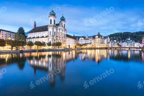 Preview: Lucerne, Switzerland on the Reuss River
