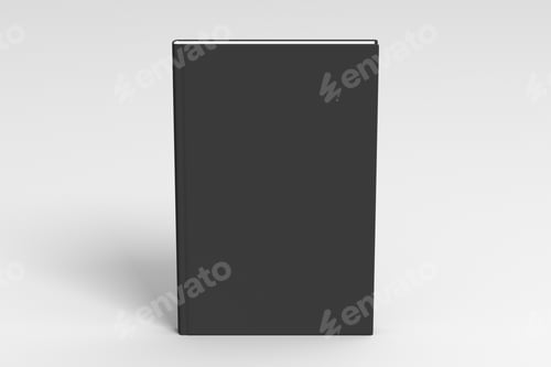 Preview: book, mockup, cover, textbook, realistic