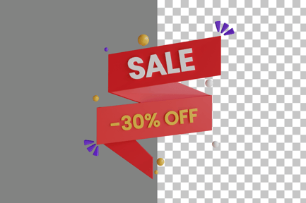 Preview: Sale 3D Icon