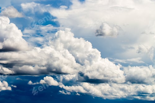 Preview: colorful dramatic sky with cloud at sunset.