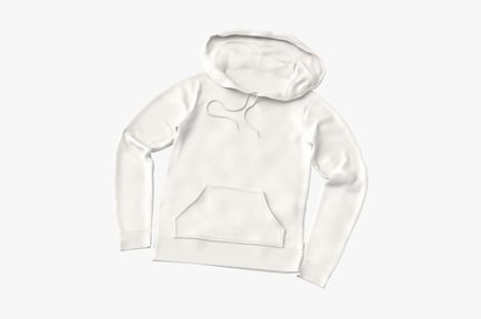 Preview: Woman's Fitted Hoodie with Pocket, Casual Apparel