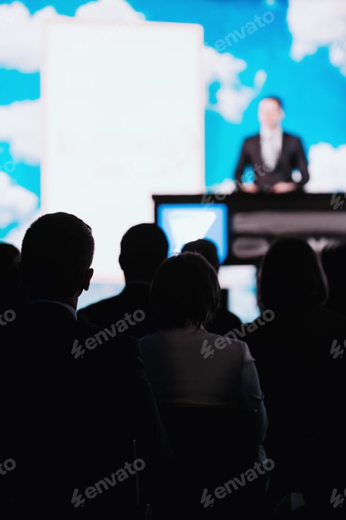 Preview: Presentation Of A Speaker On The Stage