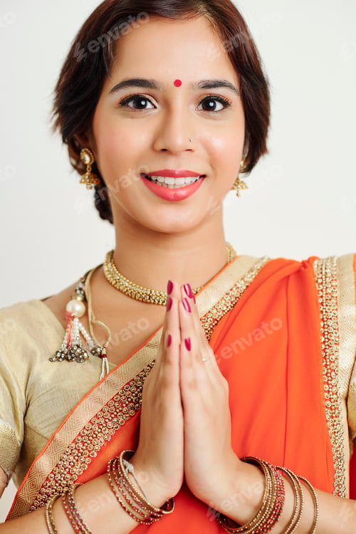Preview: Indian respectful greeting