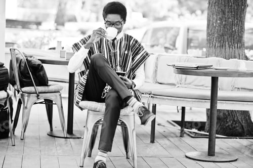 Preview: African man in traditional clothes