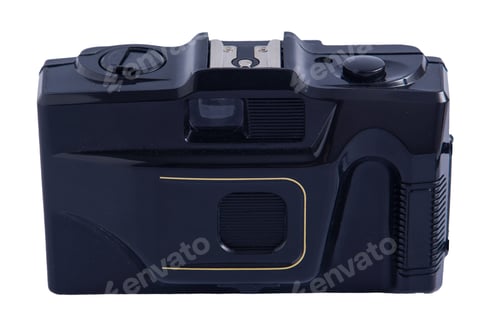 Preview: Old film camera isolated on white background