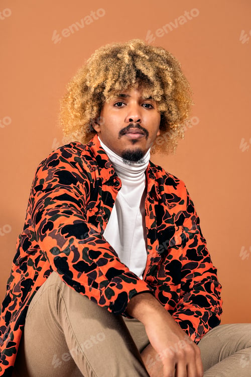 Preview: Cool Afro Man Portrait
