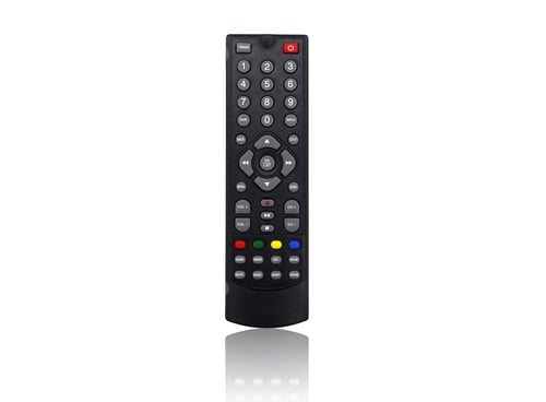 Preview: Remote control isolated on white background