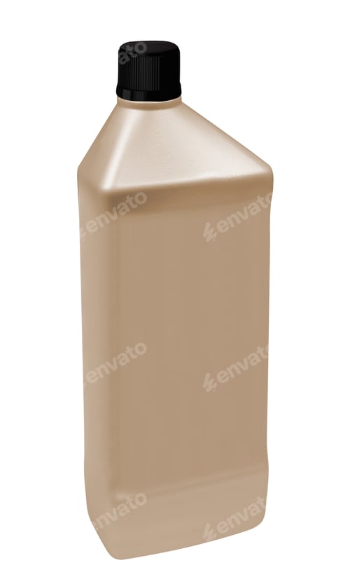 Preview: Gray canister with engine oil