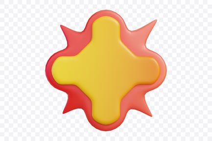 Preview: 3D Flower Chat Bubble