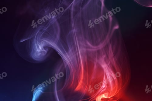 Preview: Closeup shot of smoke