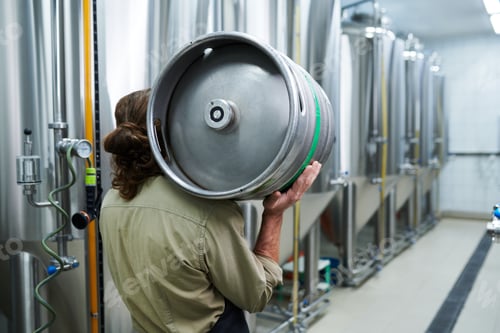 Preview: Carrying Beer Keg to Warehouse