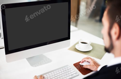 Preview: Mockup Copyspace Computer Notebook Laptop Concept