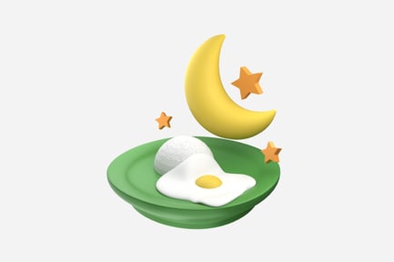 Preview: Iftar Food Set 3D Illustration