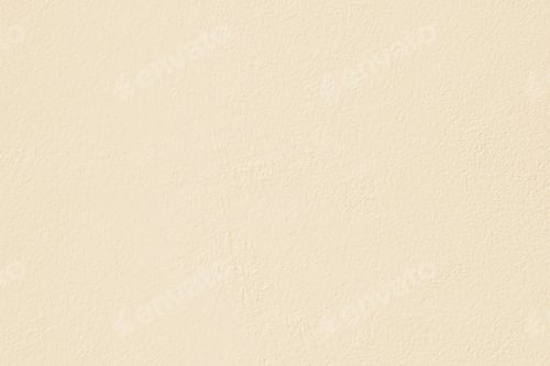 Preview: Cream concrete wall texture background. Uneven render stucco cement wall.