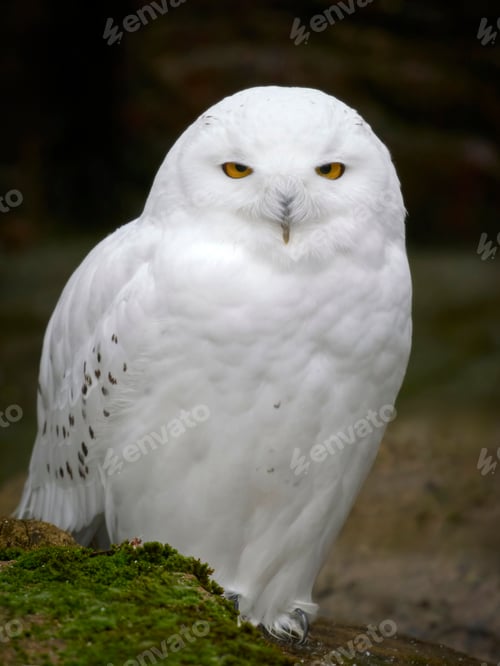 Preview: Snowy owl (Bubo scandiacus)