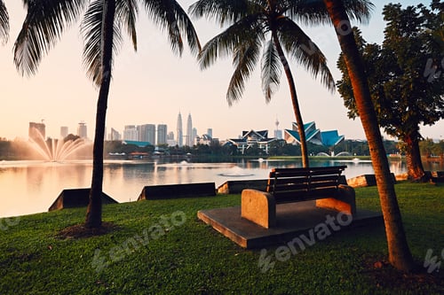 Preview: Kuala Lumpur at the sunrise