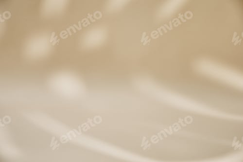 Preview: Shadow of palm leaf on pastel background