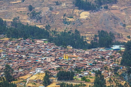 Preview: Colonial village in Peru
