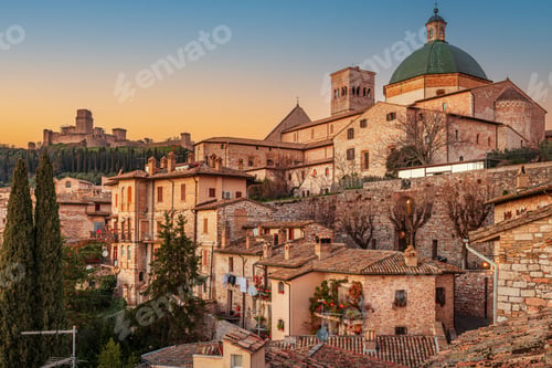 Preview: Assisi, Italy Old Town Skyline