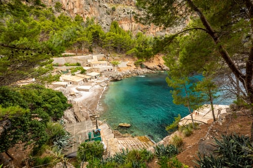 Preview: Torrent de Pareis - deepest canyon amd mountains of Mallorca island, Spain