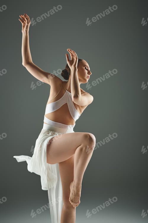 Preview: Elegance Unleashed: Ballerina in White