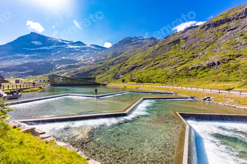 Preview: Trollstigen or Trolls Path is a serpentine mountain road in Norway