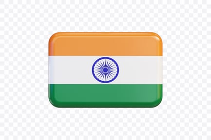Preview: India Flag Banner